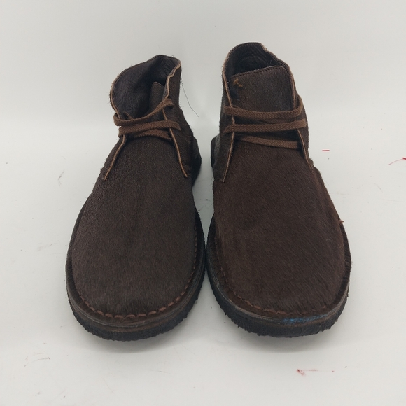 J. Crew 1990 MacAlister boots in pony hair Brown Size 11 - Picture 3 of 6